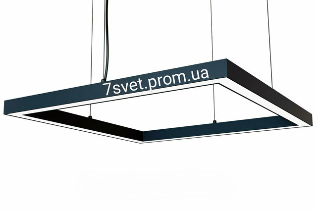 Линейный Алюминиевый Светильник Квадрат фото Светильник из Алюминиевого LED Профиля