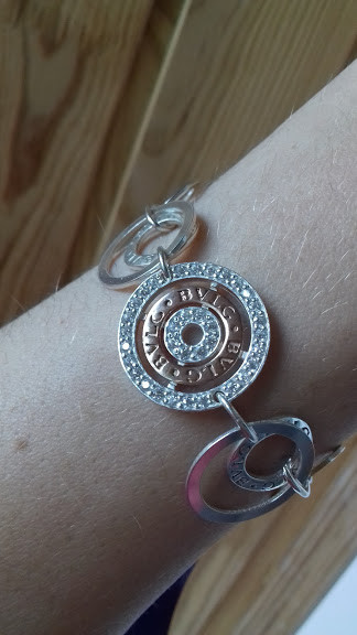 Срібний браслет булгарі, фото 1