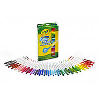 Крайола смывающиеся фломастеры Crayola 50 Super Tips Washable Markers