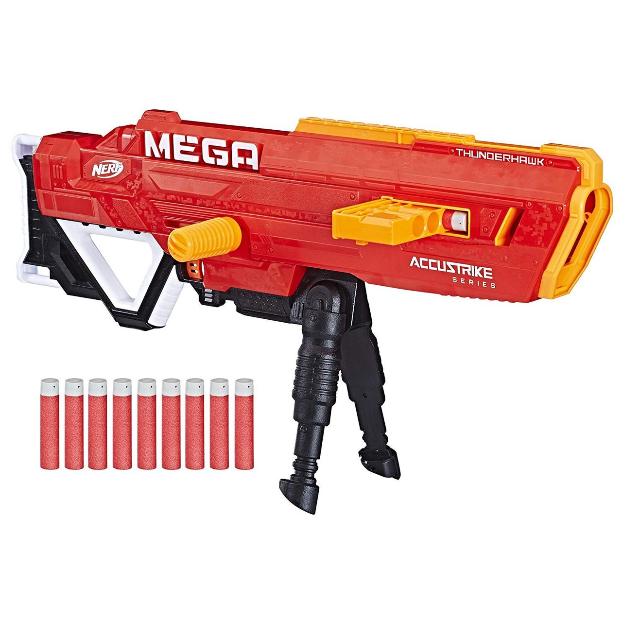 Бластер Нерф Аккустрайк Тандерхок Громовой Ястреб Nerf Thunderhawk AccuStrike Mega E0403 Blaster - фото 1 - id-p1058225800