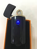 Електронна USB-запальничка сенсорна спіральна Lighter Mercedes 4505, фото 6