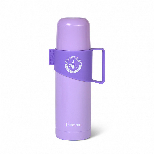 Питної термос 9.5х6.5х22см/350мл з нержавіючої сталі Fissman, фото 1