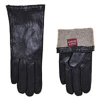 Жіночі шкіряні рукавички Italy Design 058 S (6.5) чорні сенсорні
