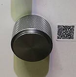 Ручка меблева кнопка Virno Lines 407/16 нержавіюча сталь, фото 2