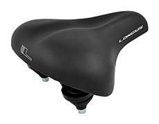 Сідло Longus COIL, чорний City, пружини