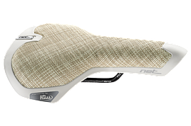 Сідло NET Canvas бежеве 168х257мм, FeC Alloy 360g