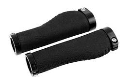 Ручки керма Longus  ERGOCITY текстиль, чорний, замок