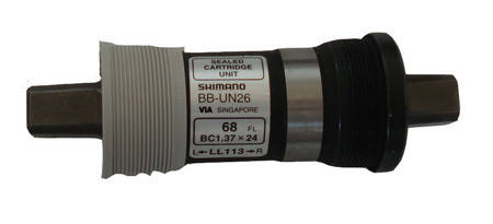 Каретка BB-UN26 BSA 68х113мм, 1.37Х24, без болтів, фото 2