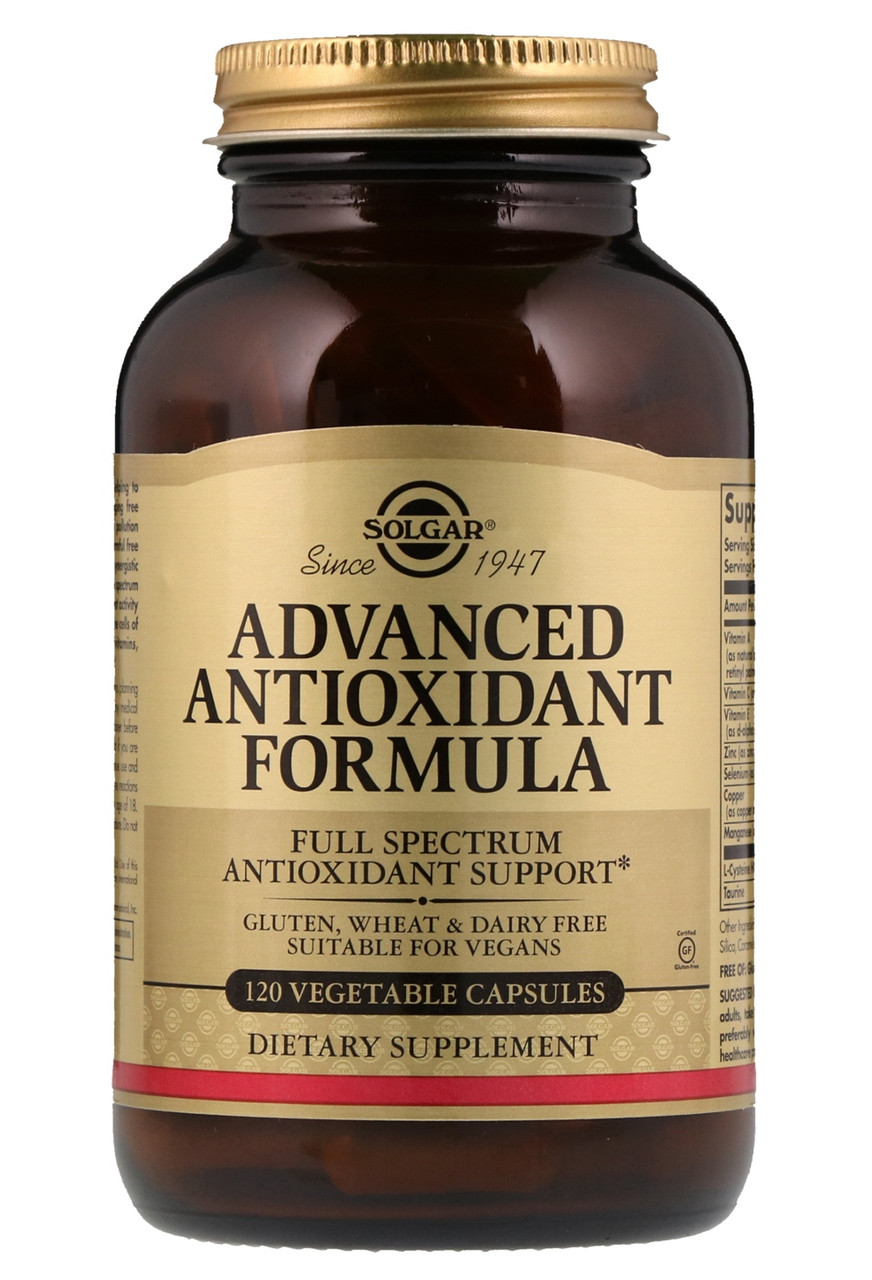 Solgar Advanced Antioxidant Formula 120 veg caps
