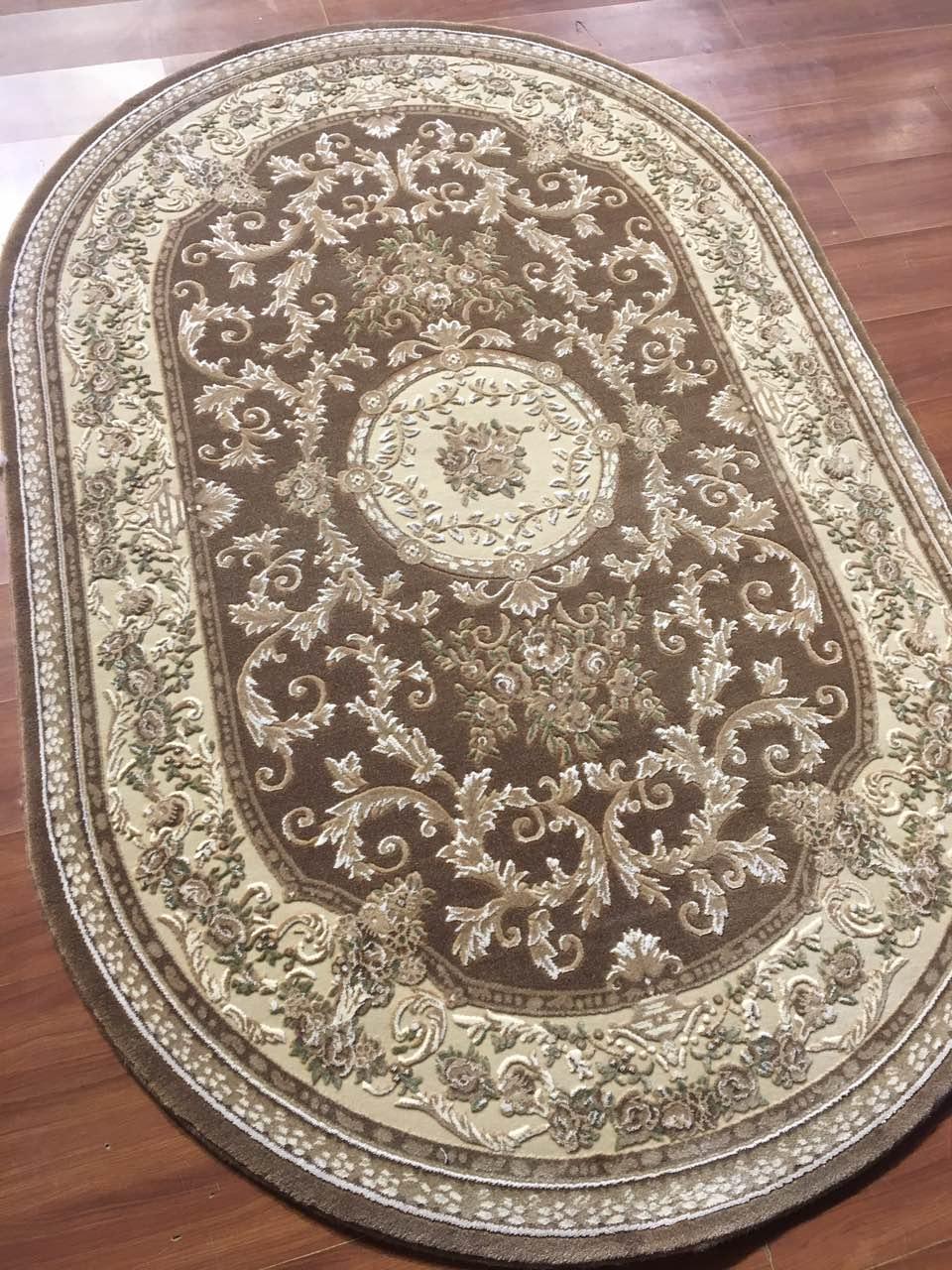 АКРИЛОВИЙ КИЛИМ VERANDA 405 КОРИЧНЕВИЙ, фото 1