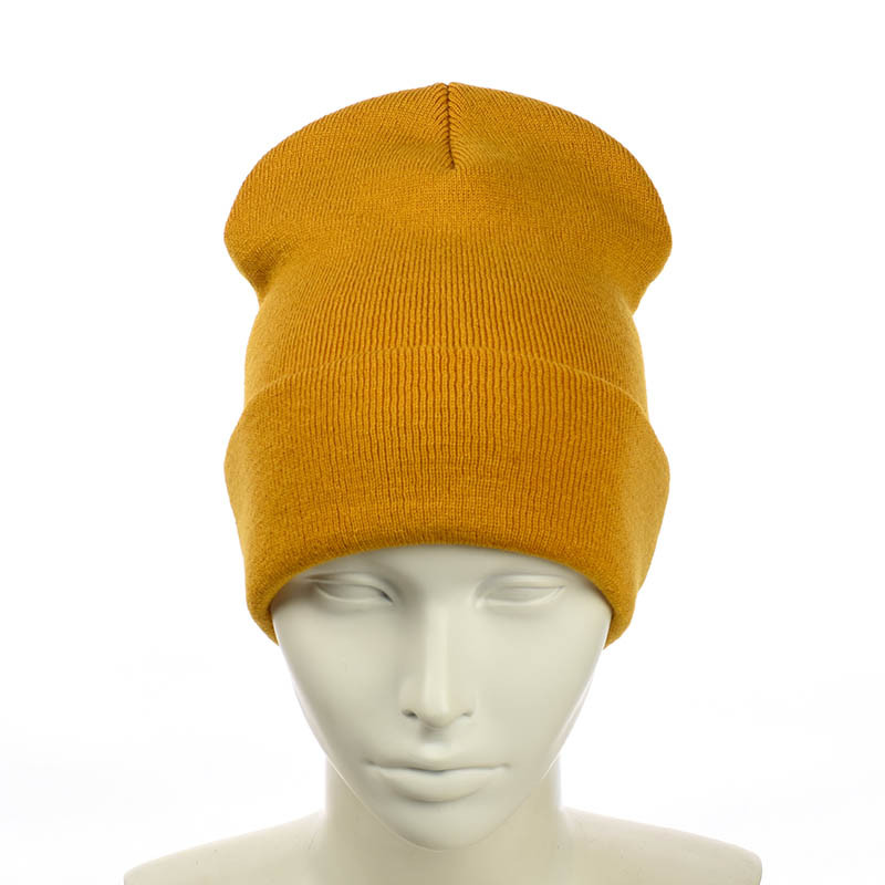 Шапка "лопата" гірчичний