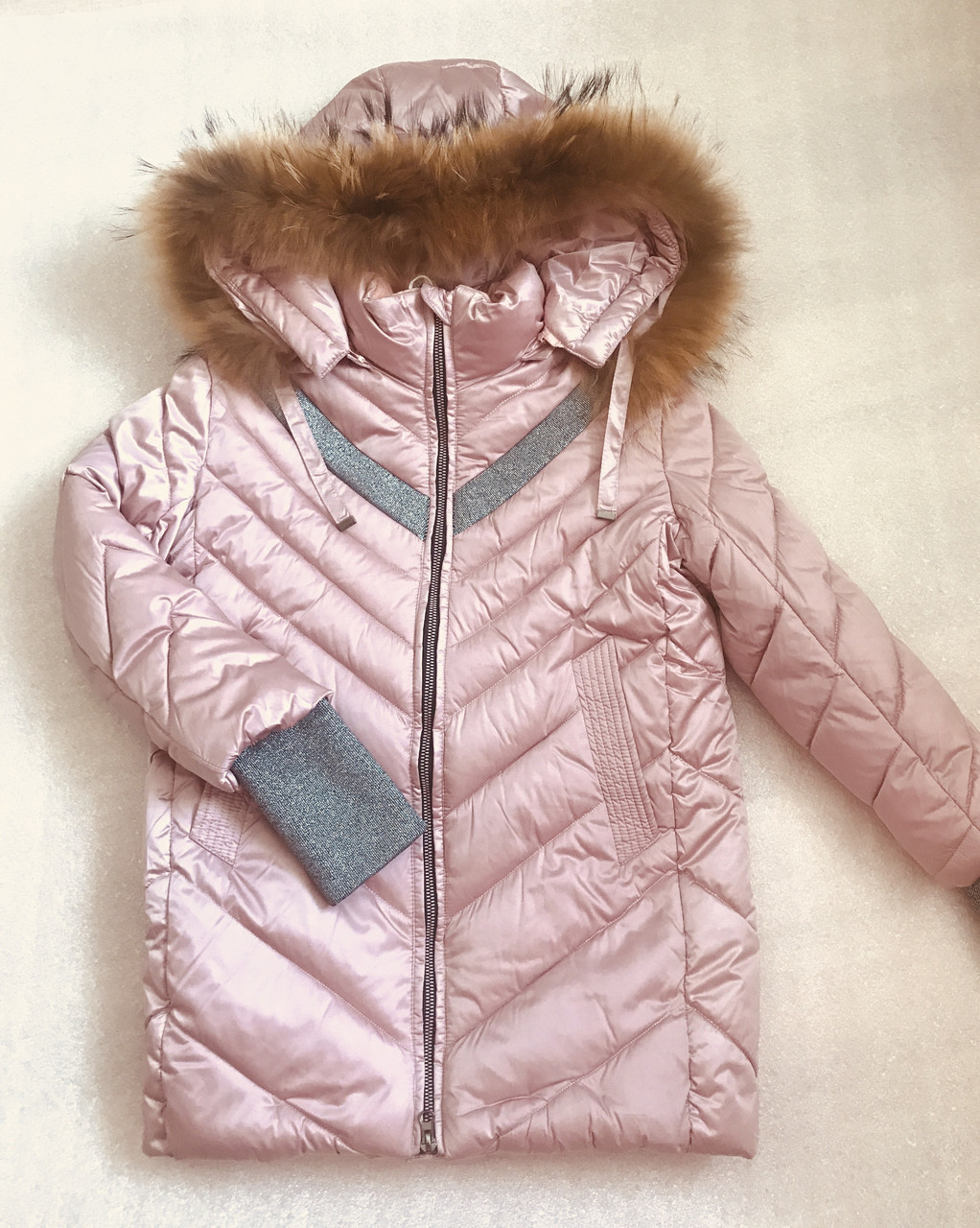 Стильна дитяча курточка зимова