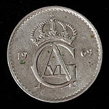 Монета Швеції 50 ере 1962-73 рр., фото 2