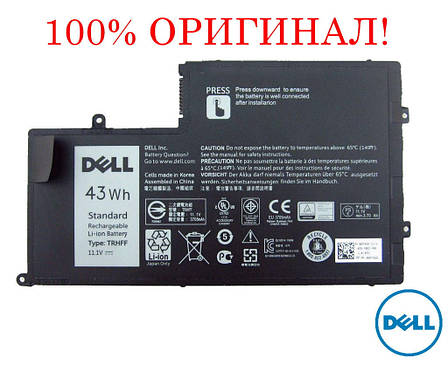 Оригінальна батарея для ноутбука Dell Inspiron 5565, 5658, 6648 - TRHFF (11.1 V 43Wh) - Акумулятор, АКБ, фото 1