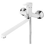 Змішувач для ванни SANTEP 187W Білий, фото 2