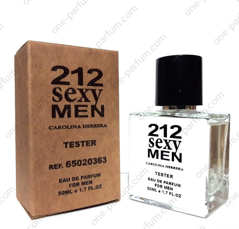 Тестер Carolina Herrera 212 SEXY Men (Кароліна Херрера 212 Sexy Мен), 50 мл (ліцензія ОАЕ)