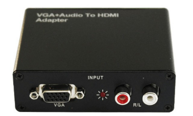 Конвертер VGA на HDMI разрешение 1080p с блоком питания - фото 3 - id-p1058549187