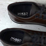 Кросівки чоловічі коричневі кеди з натуральної Rosso Avangard Gushe Mahogany Brown, фото 9