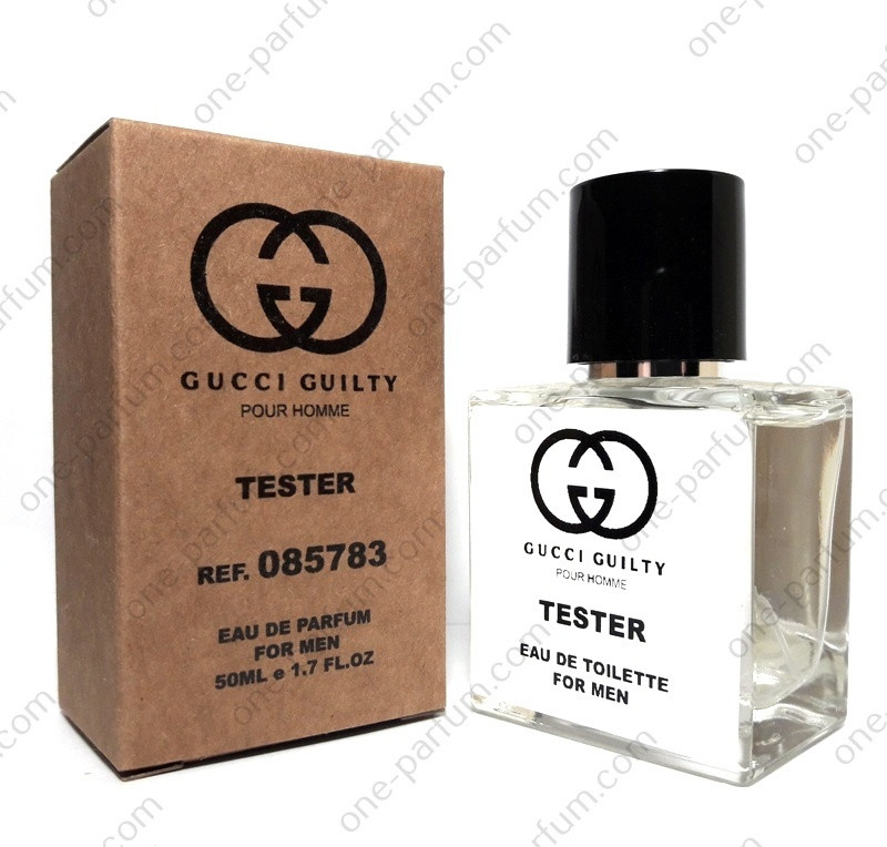 Тестер Gucci Guilty pour Homme (Гучки Гілті пур Хом), 50 мл (ліцензія ОАЕ)