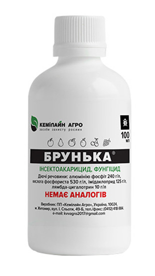 Інсектоакарицид Брунька, 150мл