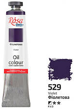 Фарба олійна фіолетова 60 мл Rosa Studio, 326529