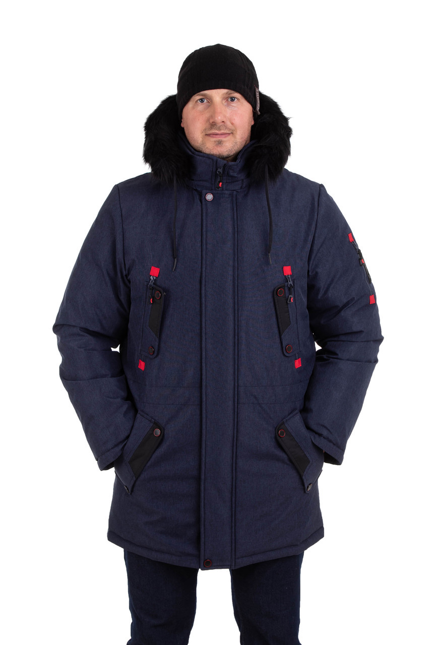 Мужские куртки зимние на меху 44-50 цвет 01 - фото 6 - id-p1058588386