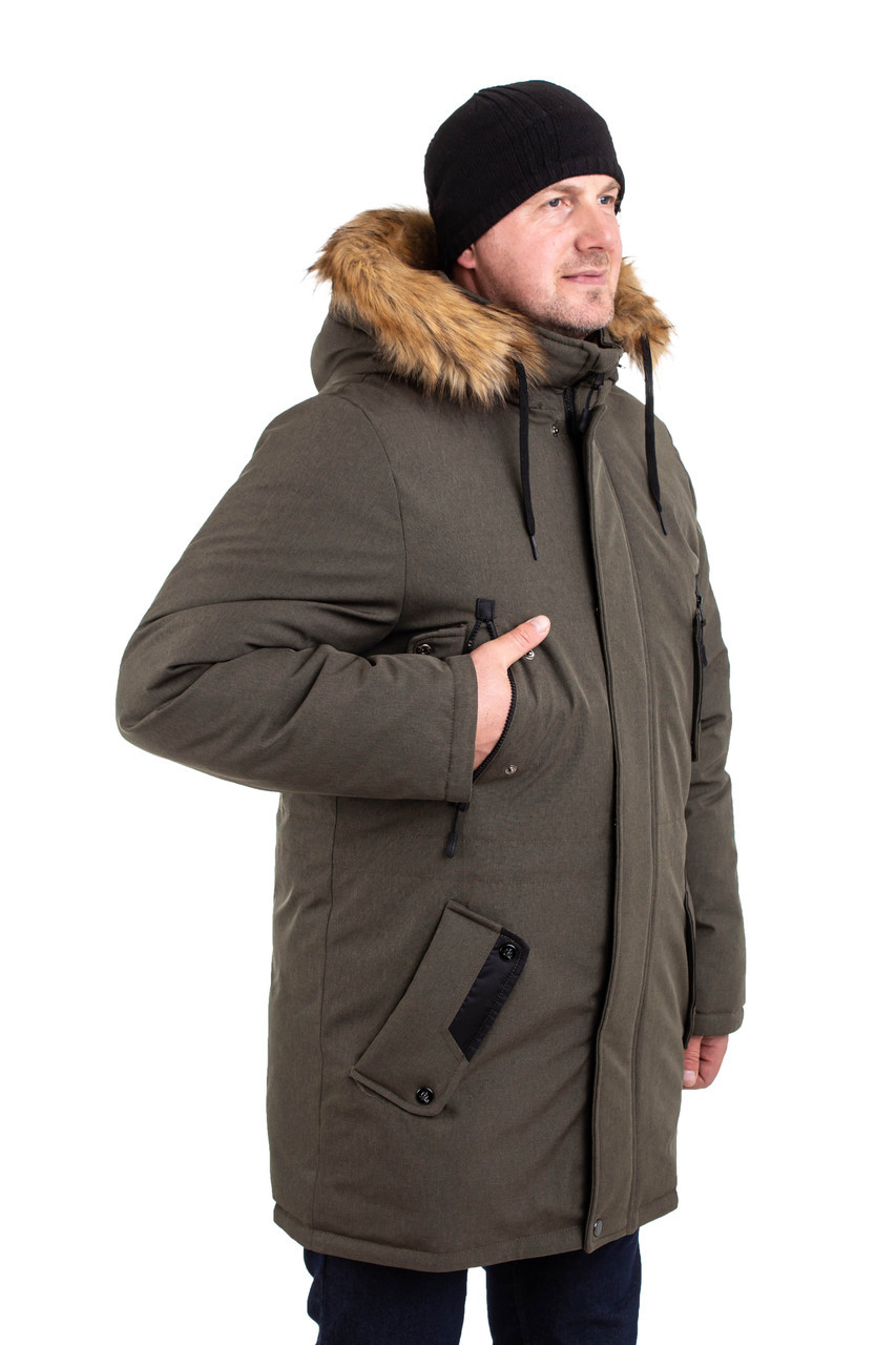 Недорогие зимние куртки мужские 44-50 цвет 03 - фото 7 - id-p1058588388
