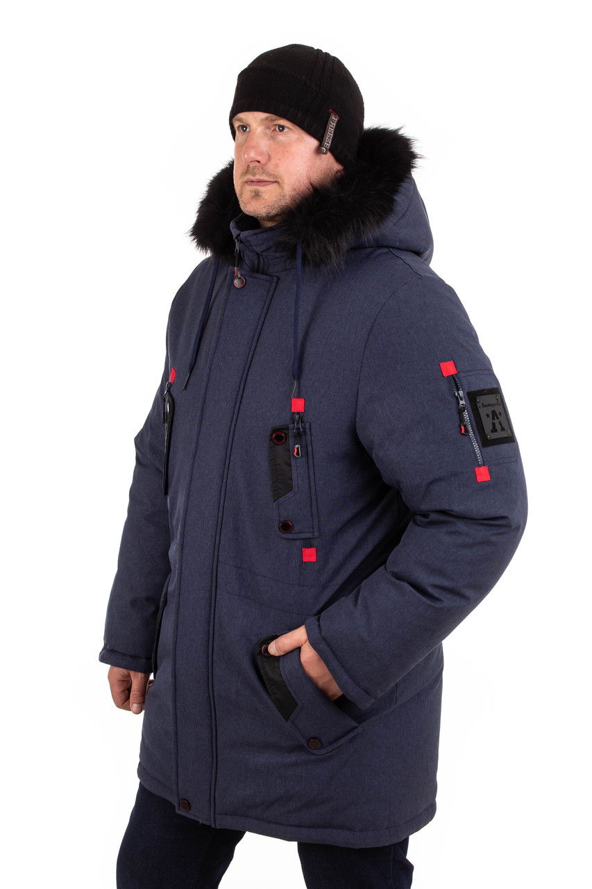Куртку парку зимнюю мужскую от производителя 44-50 цвет 08 - фото 2 - id-p1058588393