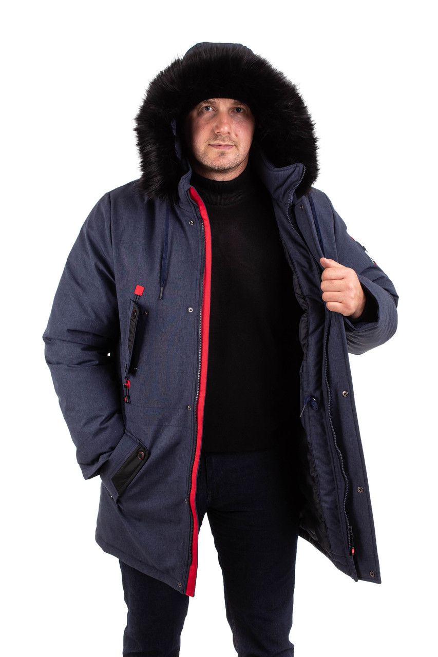 Куртку парку зимнюю мужскую от производителя 44-50 цвет 08 - фото 6 - id-p1058588393