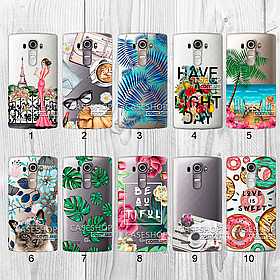 Силіконовий чохол з малюнком для LG G4 Dual H818 (new collection)