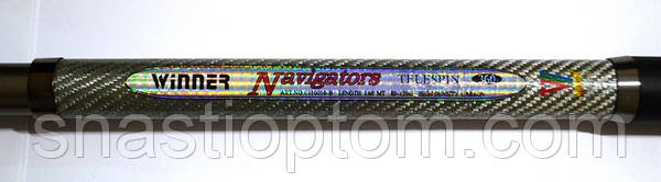 Спиннинг Winner Navigators Telespin №0110010-B, длина 3,6м, тест 80-120г: купить, цена 690,76 ₴ , Спиннинг Winner Navigators Telespin №0110010-B, длина 3,6м, тест 80-120г: купить, цена 690,76 ₴ ,