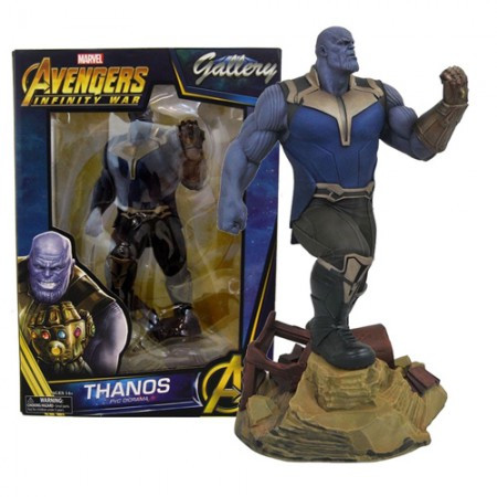 Діорама фігурка Diamon Select Toys Avengers Thanos Месники Війна Нескінченності Танос 28см statue T 10:60