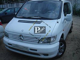 Вії на фари Mercedes Vito 1996-2003 "Orticar" (склопластик)