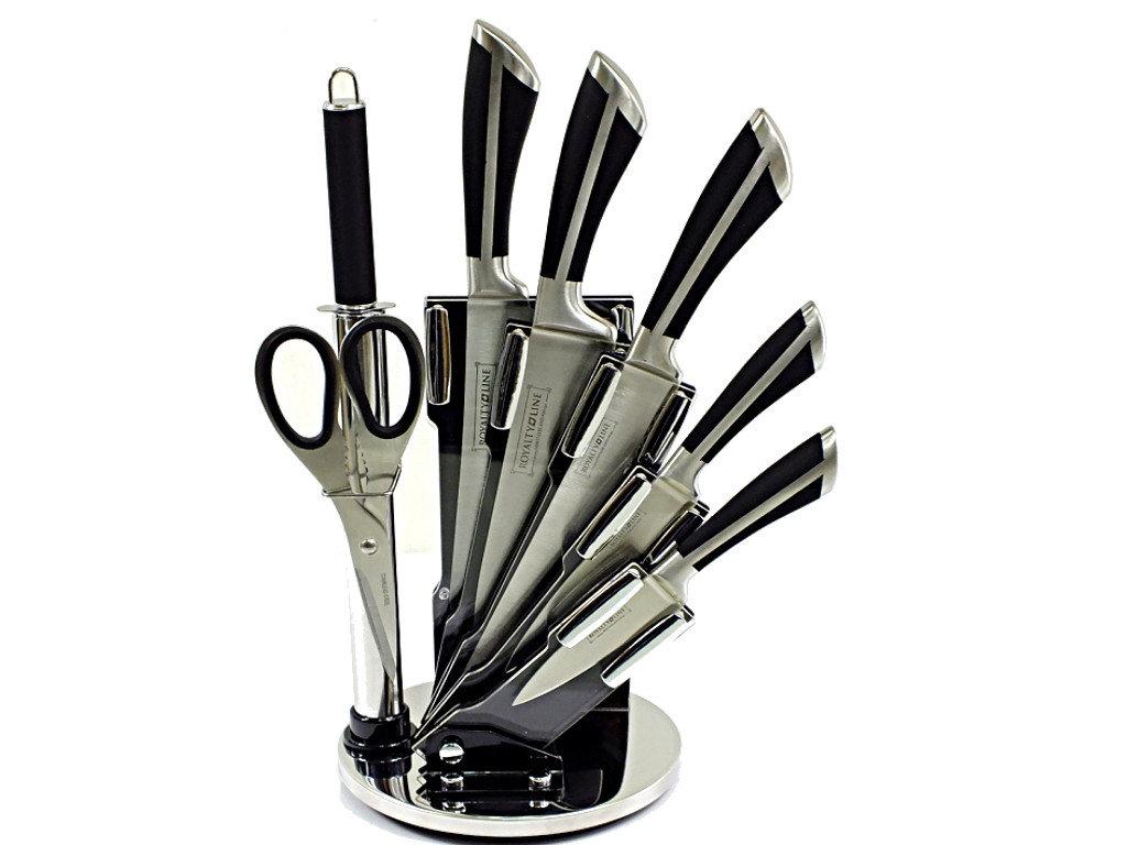 Набір ножів на підставці Royalty Line RL-KSS700, 8 предметів