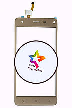 Оригінальний Сенсор (тачскрин) для Nomi i5032 Evo X2 (Золотий), ORIG