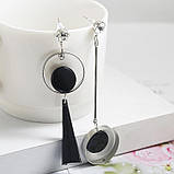 Модні асиметричні сережки, фото 5