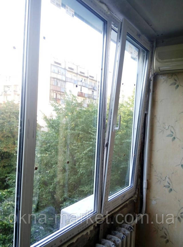 Скління балкона в чеському проекті вікнами Rehau фото ™Вікна Маркет Скління балкона в чеському проекті вікнами Rehau фото роботи ™Вікна Маркет