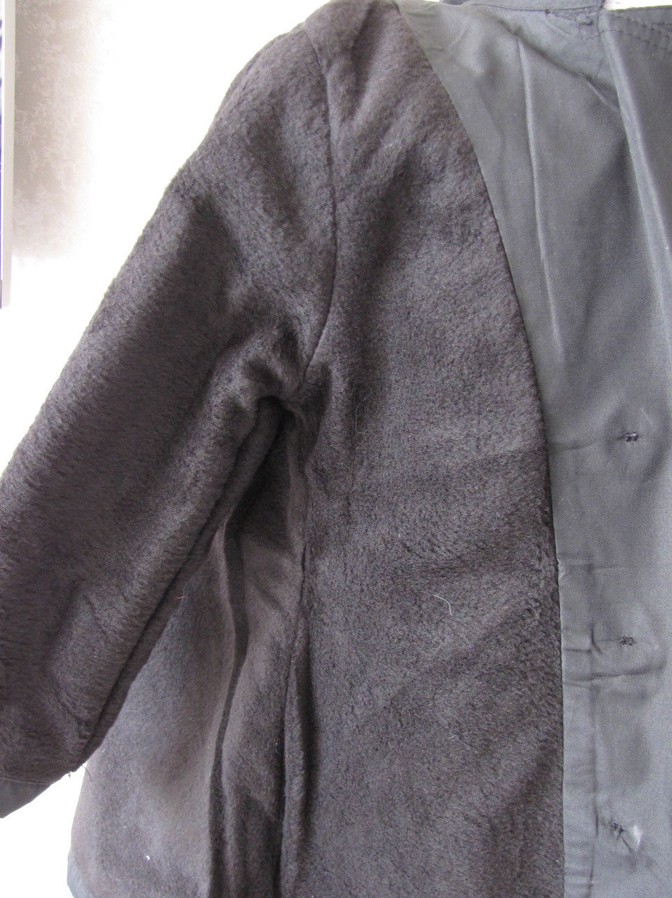 Плащ-пальто для девочек 4-5 лет на флисовой подкладке - фото 7 - id-p121242568