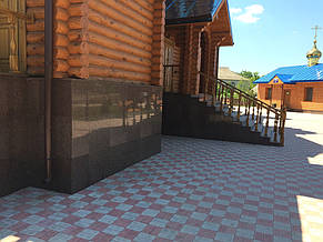 Облицовка храма, Изюм (Харьковская область). 11