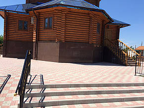 Облицовка храма, Изюм (Харьковская область). 12