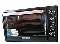 Електрична духовка 63 літри з конвекцією, двома деками, 2200Вт. GRUNHELM GN 63CB