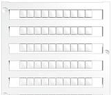 Маркувальна табличка DEK5 без номера для клем JUT2