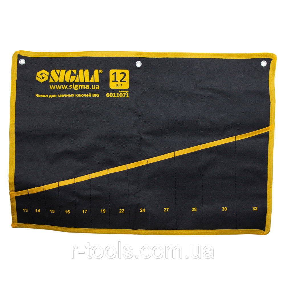 Чохол для гайкових ключів 12 шт big Sigma 6011071
