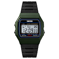 Skmei 1412 зеленые мужские спортивные часы