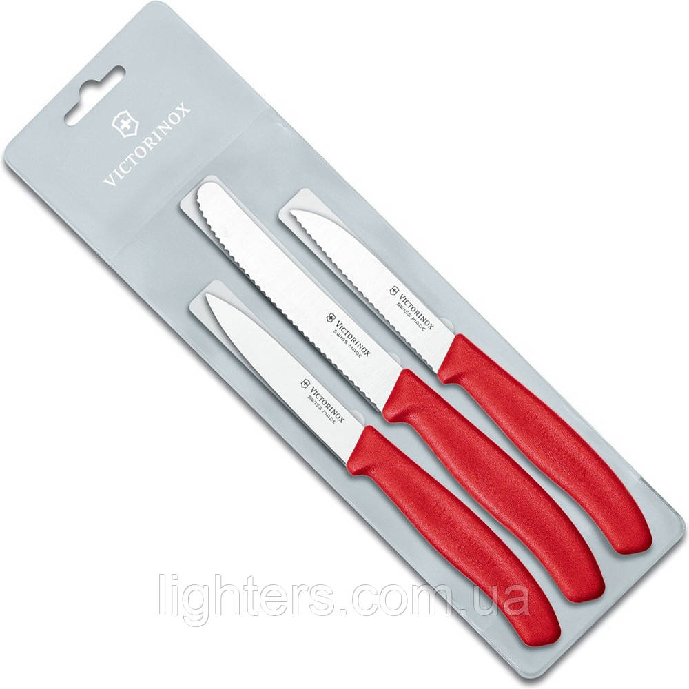 Набір кухонних ножів Victorinox 3 одиниці 6.7111.3