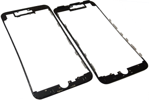 Подложка, пластиковая рамка для переклейки стекла для Apple iPhone 7 Plus, черная