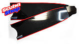 Лопаті Leaderfins Stereoblades Waves Black (100% скло) жорсткість Medium, фото 10
