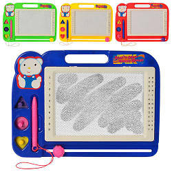 Дощечка для малювання 991 чорно-біла з фігурками