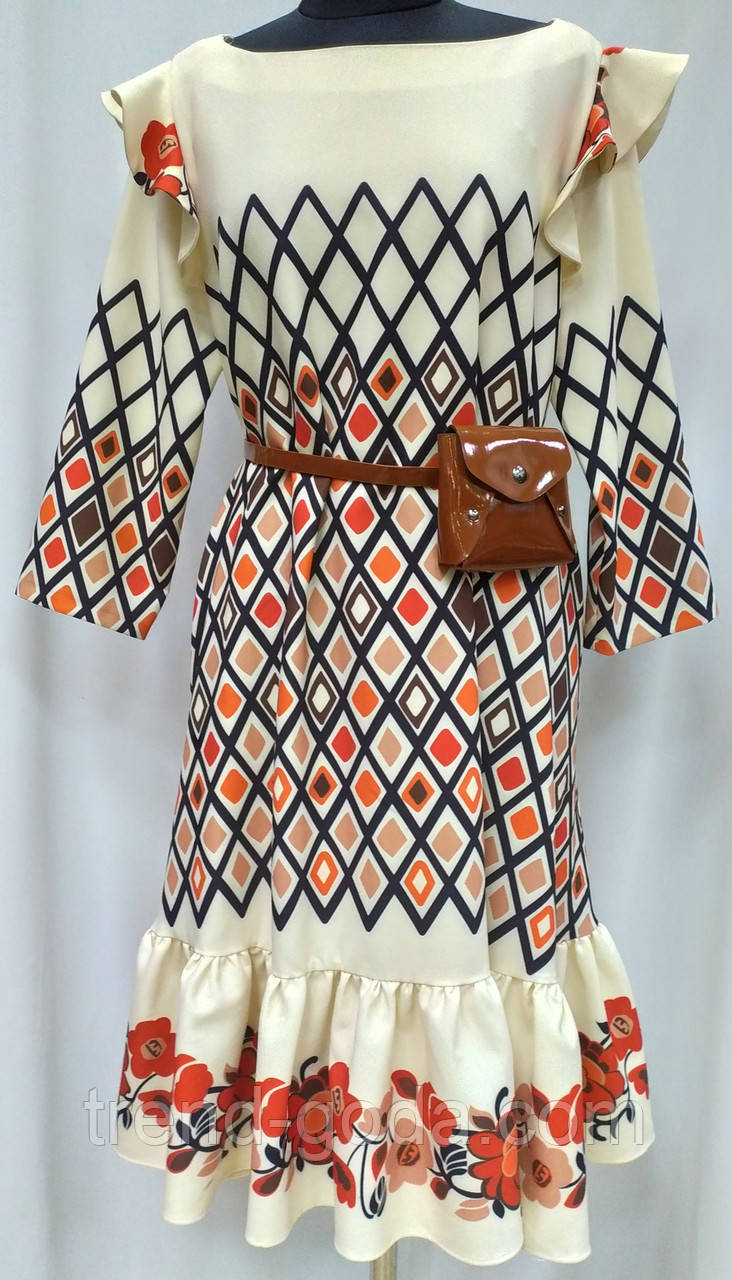 Сукня вільного крою з поясом-сумочкою, Туреччина