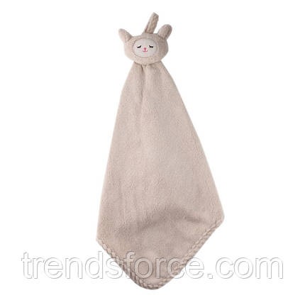 Лазневий махровий рушник Овечка 34х34 см SH88222 бежевий 149113, фото 1